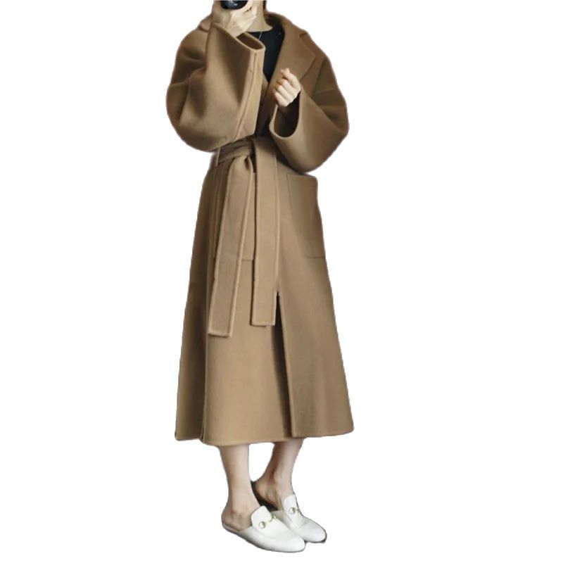 Women Formal Wear Coat - معطف نسائي أنيق طويل مصنوع من