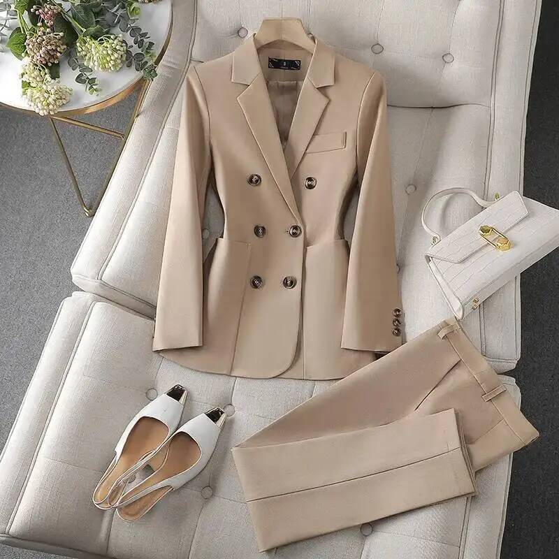 Formal Winter Wear Women Jacket - بدلات عمل نسائية رسمية مع بنطلونات