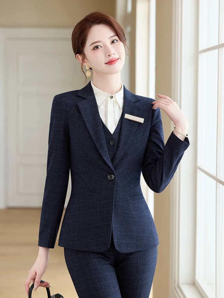 نسيج عالي الجودة للخريف والشتا - مراجعة Formal Winter Wear Women Jacket وسعره