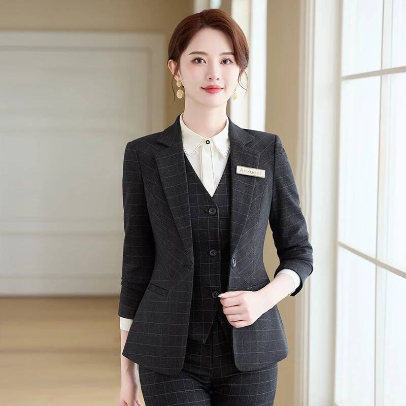 نسيج عالي الجودة للخريف والشتا - مراجعة Formal Winter Wear Women Jacket وسعره