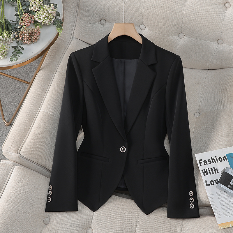 سترة رسمية نسائية عصرية جديدة  - مراجعة Women Formal Wear With Black Blazer وسعره