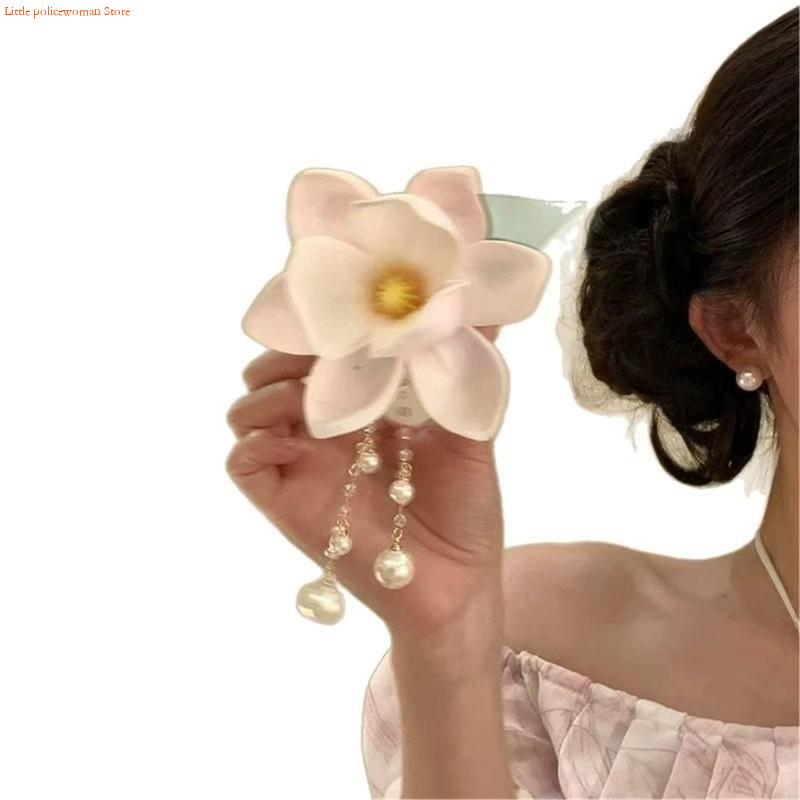 F92D مشبك شعر أنيق على شكل زهر - مراجعة Formal Wear Hairstyles For Women وسعره