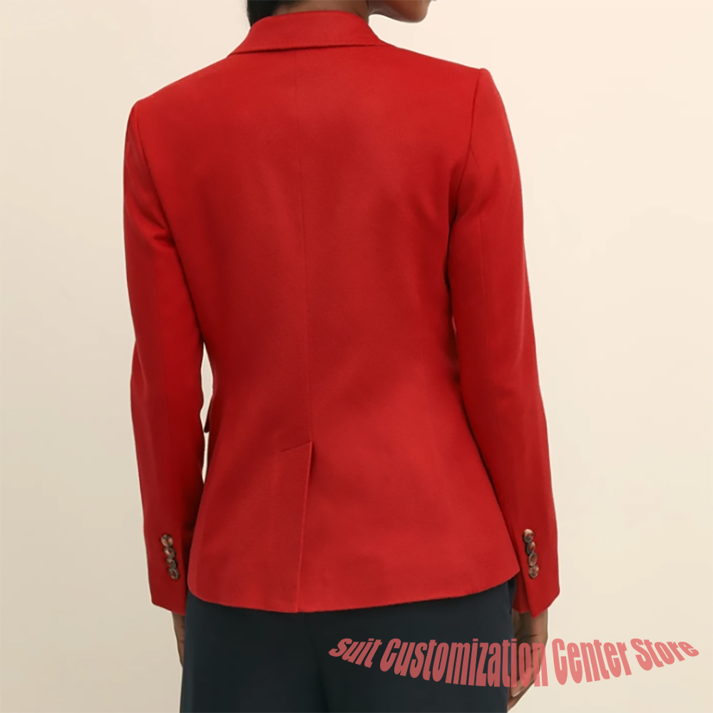 ملابس نسائية صوفية بحرية واحدة - مراجعة Formal Winter Wear Women Jacket وسعره