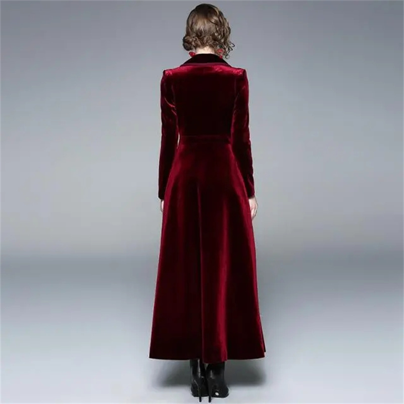 الذهبي المخملية سترة واقية طوي - مراجعة Trench Coat Formal وسعره