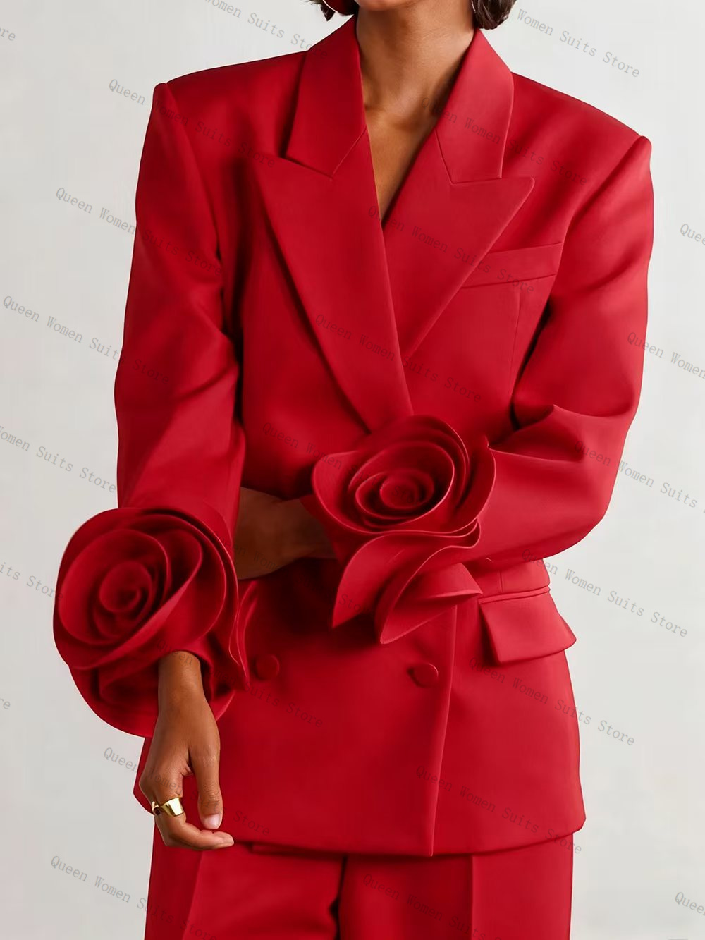 الفاخرة الأحمر المرأة البدلة م - مراجعة Women Formal Wear Coat وسعره
