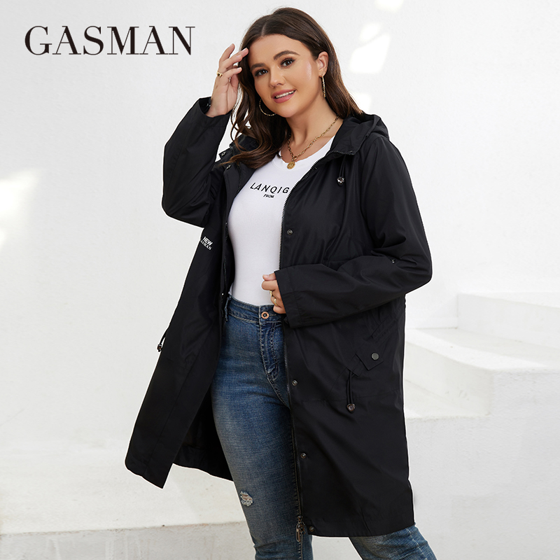 GASMAN الخريف خندق معطف حجم كب - مراجعة Trench Coat Formal وسعره