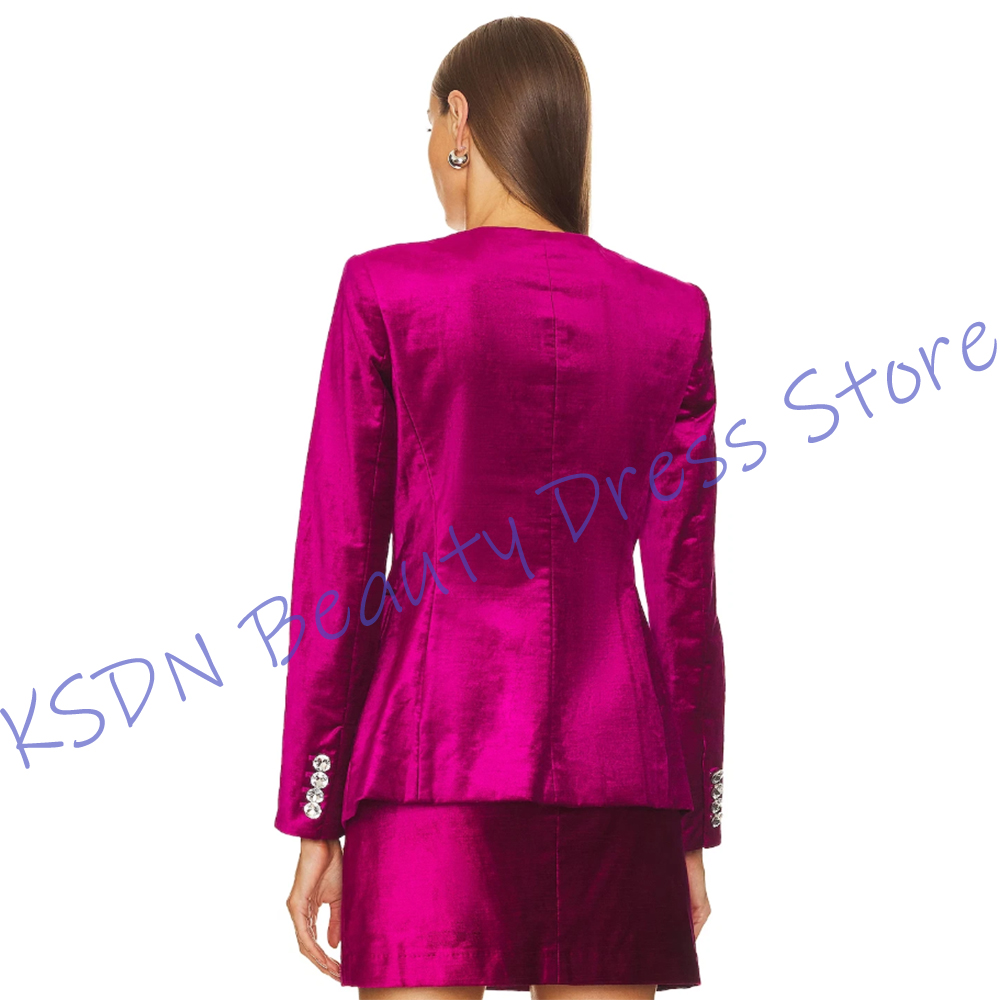 بدلة نسائية أنيقة بزر واحد بال - مراجعة Women Formal Wear Office وسعره