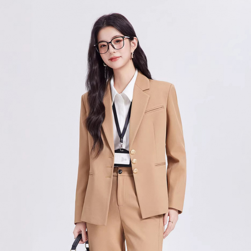 طقم بدلة نسائية بلون الكاكي، ر - مراجعة High End Women'S Formal Wear وسعره