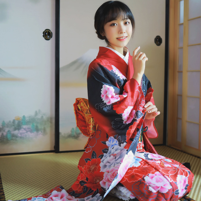 كيمونو ياباني نسائي للمناسبات  - مراجعة Japanese Women Formal Wear وسعره