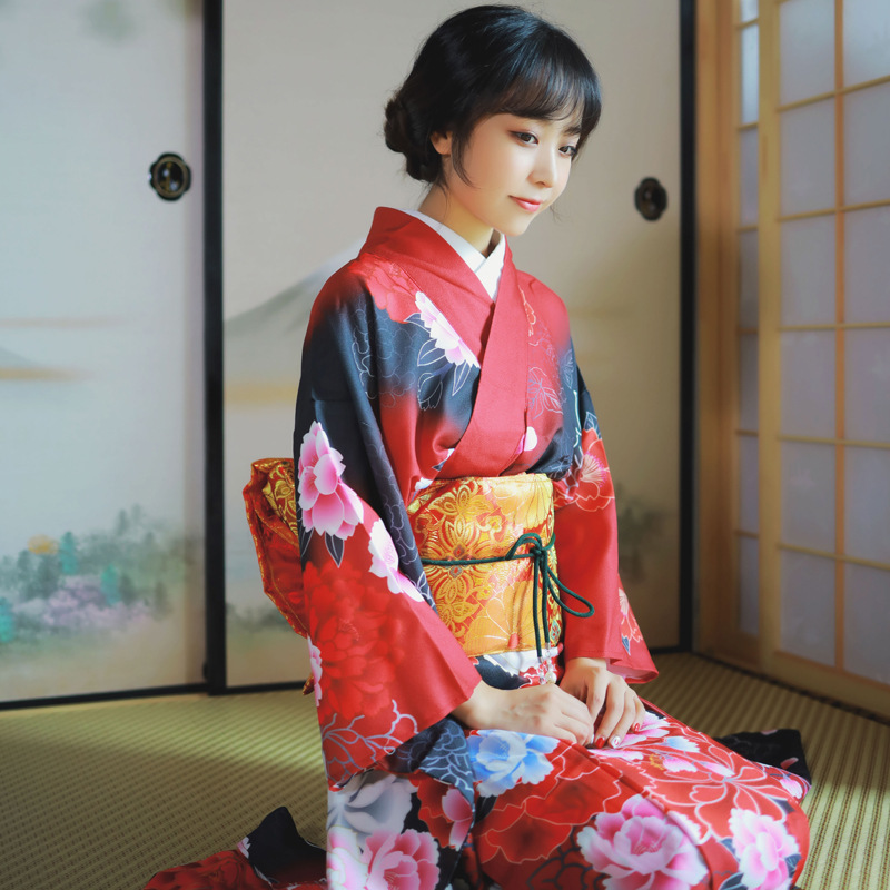 كيمونو ياباني نسائي للمناسبات  - مراجعة Japanese Women Formal Wear وسعره