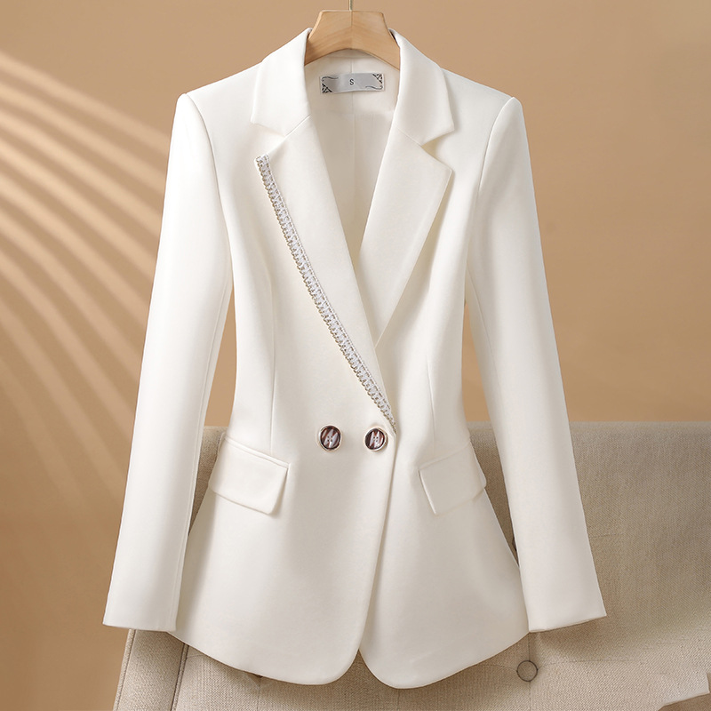 بليزر نسائي أنيق بأكمام طويلة  - مراجعة Formal Winter Wear Women Jacket وسعره