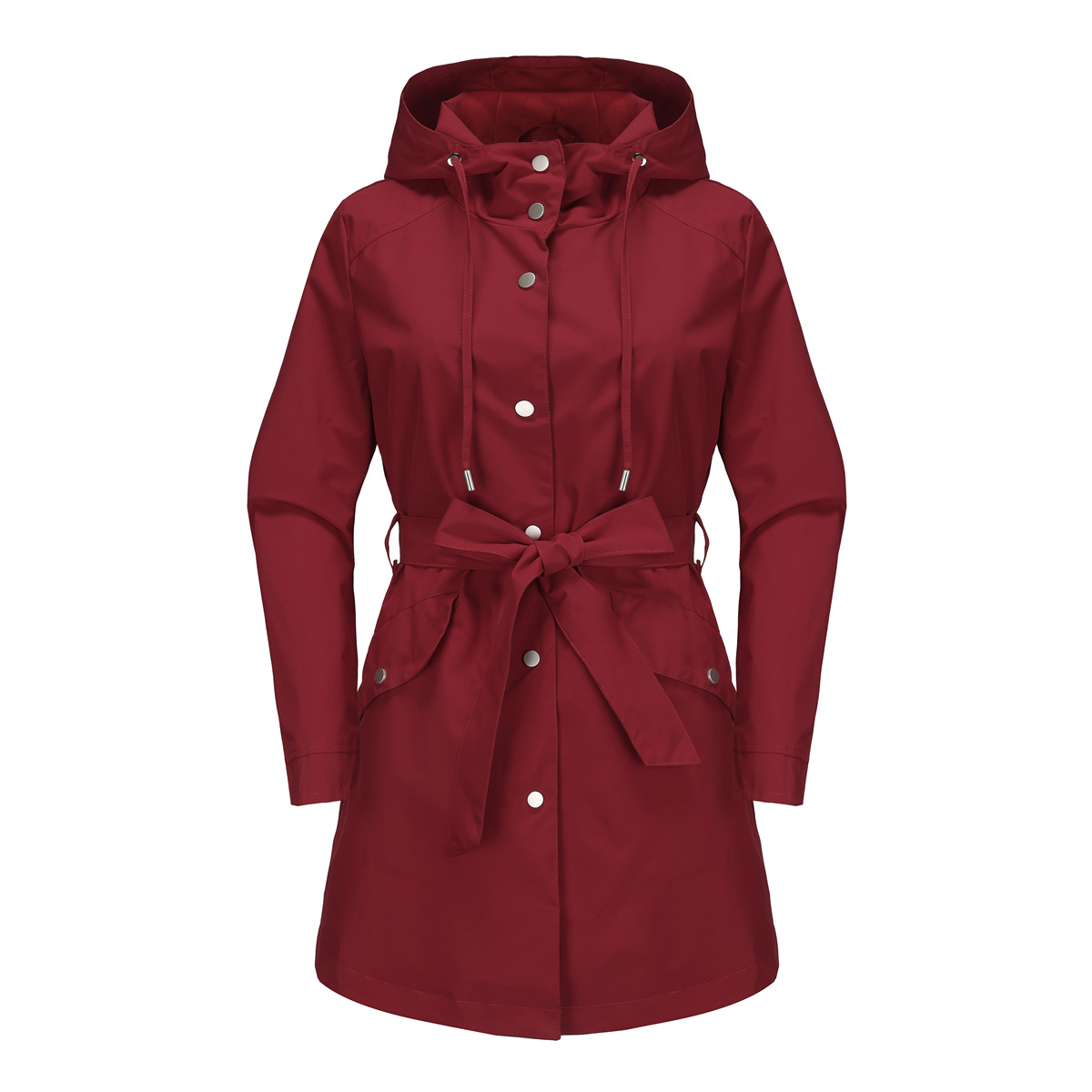 جاكيت نسائي طارد للماء بغطاء ر - مراجعة Trench Coat Formal وسعره