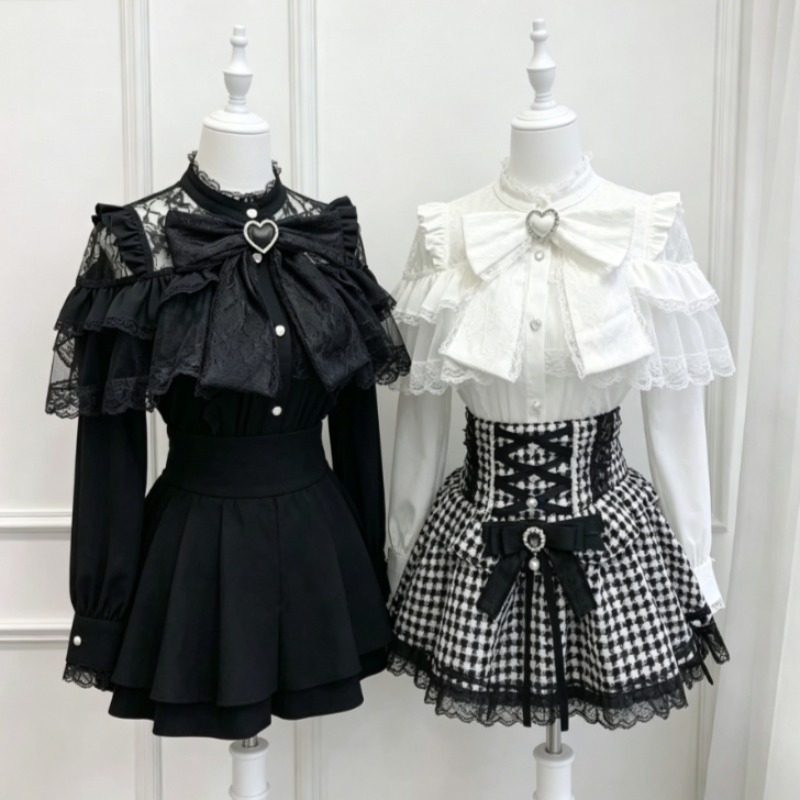 بلوزة يابانية كاواي لوليتا 202 - مراجعة Japanese Women Formal Wear وسعره
